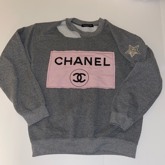 Designer ish chanel sweatshirt Clearance